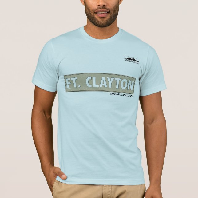 Panamakanal Zone: Ft. Clayton T-Shirt (Vorderseite)