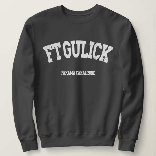 Panamakanal Zone: Ft. Gulick Sweatshirt (Design vorne)