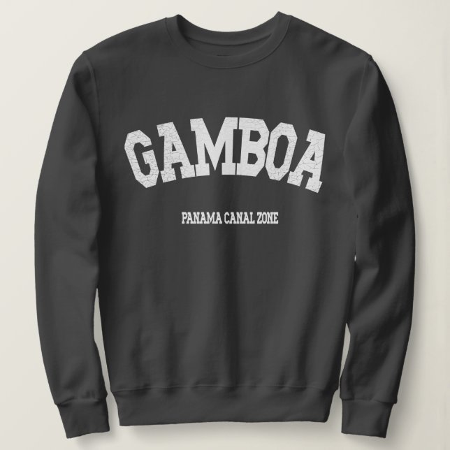 Panamakanal-Zone: Gamboa Sweatshirt (Design vorne)