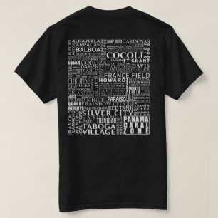 Panamakanal-Zone jeder Standort T-Shirt