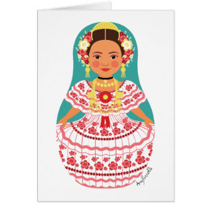 Panamanian Matryoshka Card