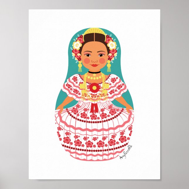 Panamanian Matryoshka Poster (Vorne)