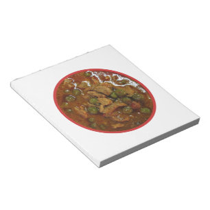 Panang Thai Curry [พ ะ น ง] ... Thailand Street Fo Notizblock