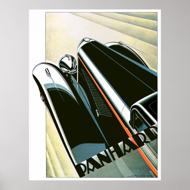 Panard Classic Car Poster (Vorne)