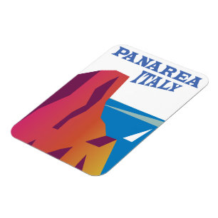 Panarea Italien Vintage-Segel-Reiseplakat Magnet