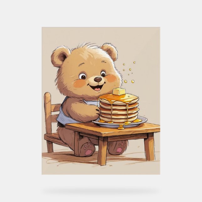 Pancake Bear Poster (Vorderseite)
