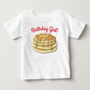 Pancake Birthday Party Baby T-shirt