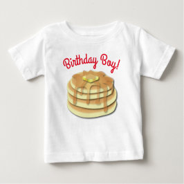 Pancake Birthday Party Baby T-shirt