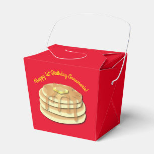 Pancake Birthday Party Geschenkschachtel