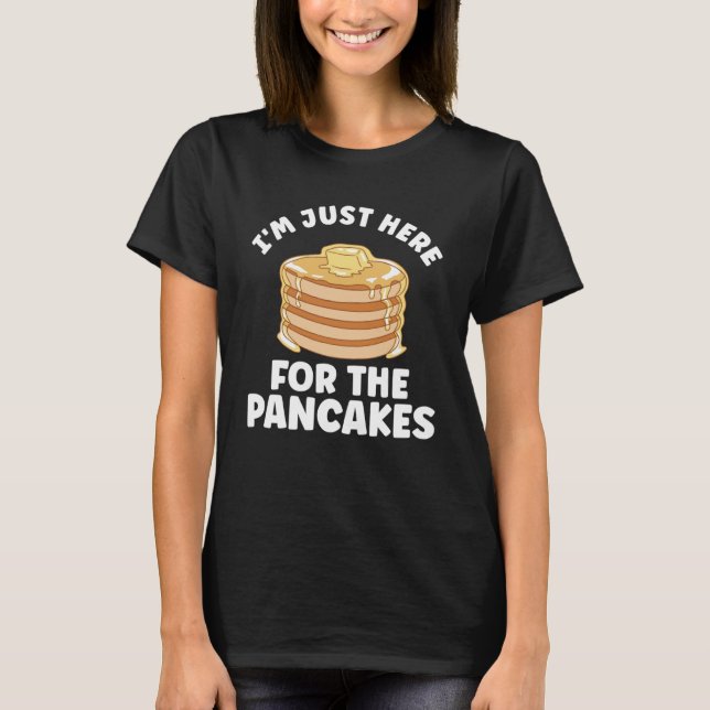 Pancake Brunch Pancake Maker Frühstück für Frauen T-Shirt (Vorderseite)