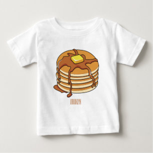 Pancake Cartoon Baby T-shirt