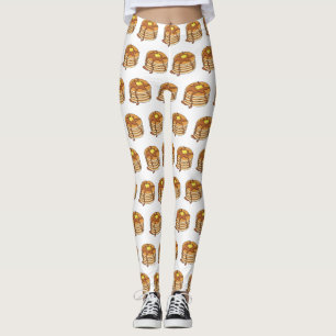 Pancake Cartoon Leggings