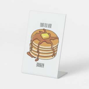 Pancake Cartoon Sockelschild