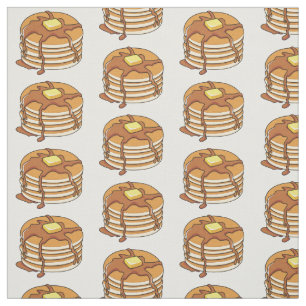 Pancake Cartoon Stoff