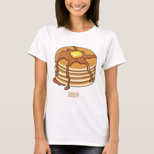 Pancake Cartoon T-Shirt