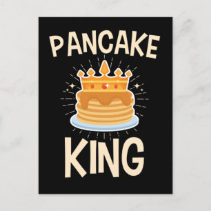 Pancake King Postkarte