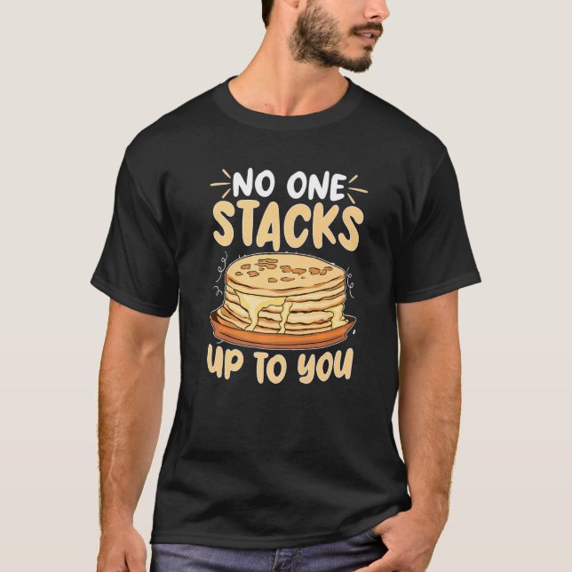 Pancake Maker niemand hält sich an T-Shirt (Vorderseite)