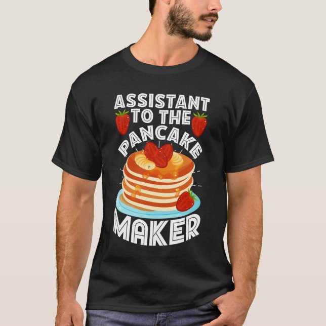 Pancake Maker Pancakes Breakfast Love  1 T-Shirt (Vorderseite)
