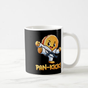 Pancake Pan Karate Taekwondo Kick Boys Girl Kaffeetasse