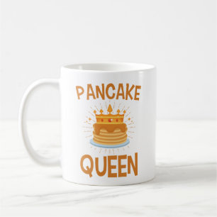 Pancake Queen Women Samstag Morgen Pancakes Kaffeetasse