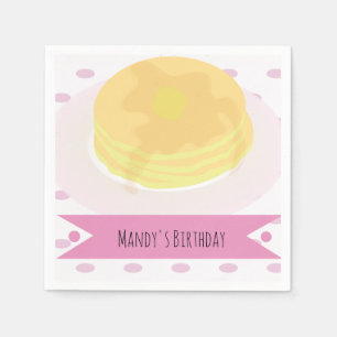 Pancake und PJ Party Napkins Serviette