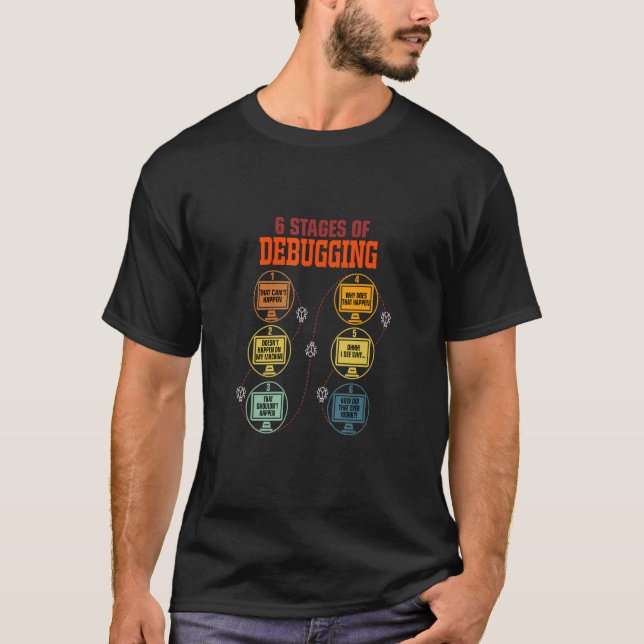 Pancake Web Coder Programm für Entwickler mit voll T-Shirt (Vorderseite)