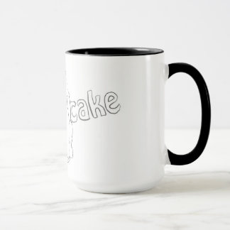 pancakeblacknwhitemug tasse