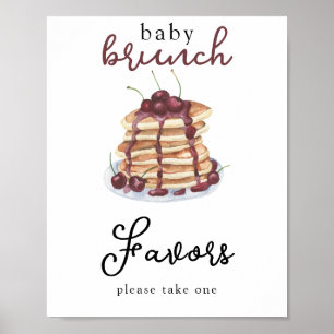 Pancakes Baby Duschfavoriten Poster