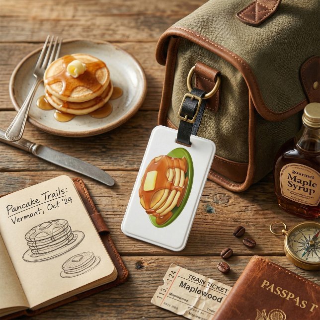 Pancakes Luggage Tags Gepäckanhänger (Von Creator hochgeladen)