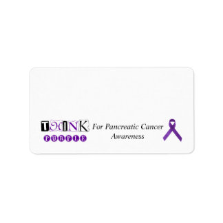 PanCan Awareness Mailing Labels Adressaufkleber