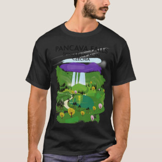 Pancava Falls pindlerv Million Tschechien Reisepla T-Shirt