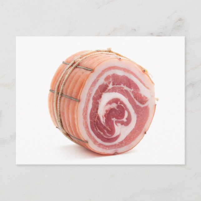 Pancetta piacentina postkarte (Vorderseite)