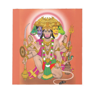 Panchmukhi Hanuman Notizblock