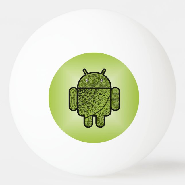 Pancho Doodle für Android™ Tischtennisball (Vorderseite)