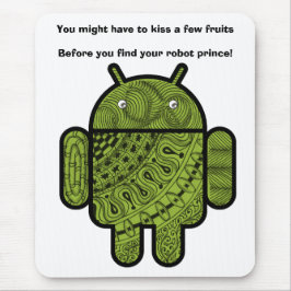 Pancho Doodle-Zeichen für den Android™-Roboter Mousepad