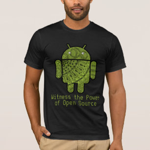 Pancho Gekritzel-Charakter für den Android™ T-Shirt