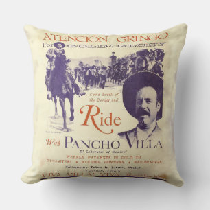Pancho Villa 🔥 mexikanischer Held General Kissen