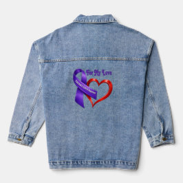 Pancreatic Awareness Denimjacke Jeansjacke