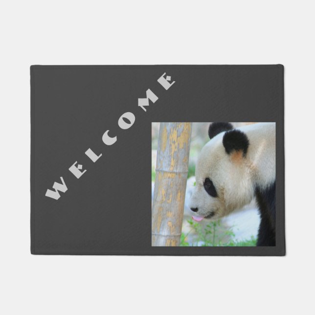 Panda20170502_by_JAMFoto Fußmatte (Vorderseite)
