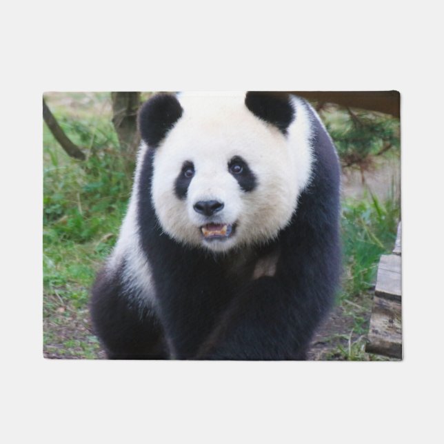 Panda_20190301_by_JAMFoto Fußmatte (Vorderseite)