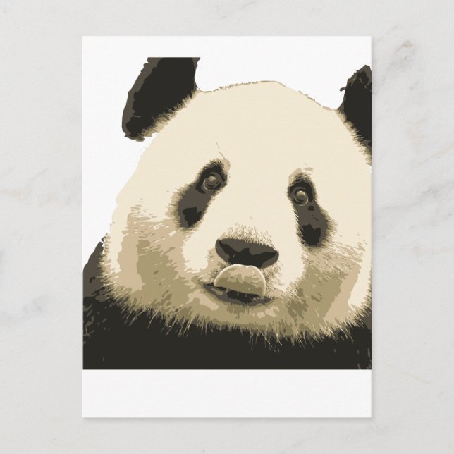 PANDA 2 POSTKARTE (Vorderseite)