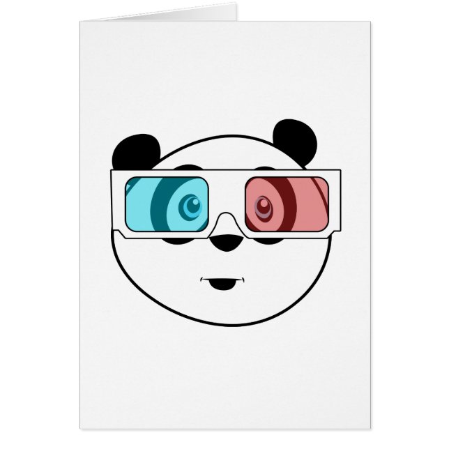 Panda - 3D-Brille (Vorne)