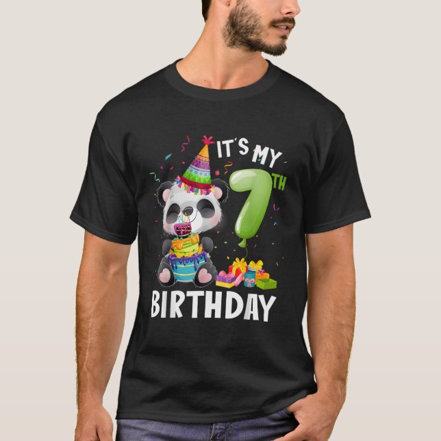 Panda 7th I M 7 Ns T-Shirt (Vorderseite)