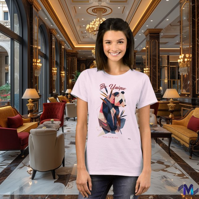 Panda Abstracto y Único T-Shirt (Von Creator hochgeladen)