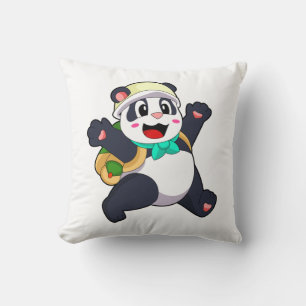 Panda als Student Kissen