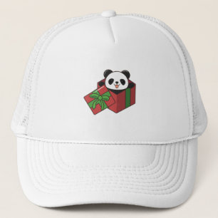 Panda am Geburtstag in Geschenk Truckerkappe