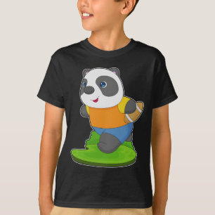 Panda American Football Sports T-Shirt