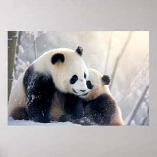 Panda Animal Wild Beauty Freedom Poster