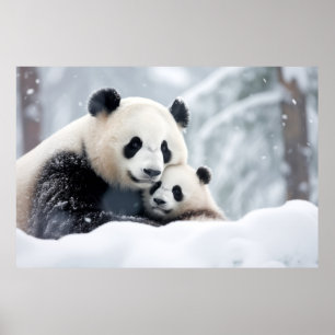Panda Animal Wild Beauty Freedom Poster
