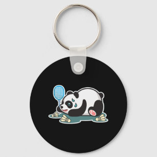 Panda Animals Badminton Shuttles Schlüsselanhänger